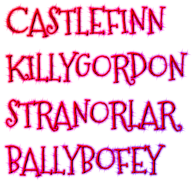 Castlefinn - Killygordon - Stranorlar - Ballybofey Mobile Visits £5 Deposit Secures Date